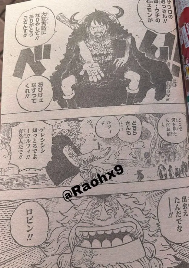 ワンピース raw ( One piece raw ) 第1134話
